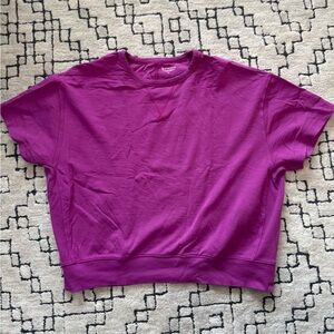 NWT Athleta Oversized Short Sleeved Sweatshirt